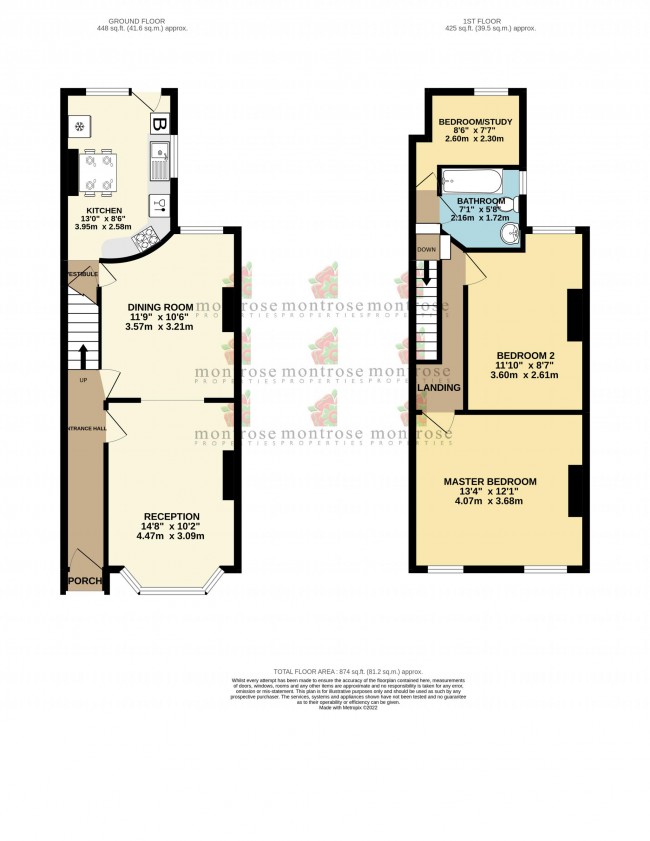 Floorplan for Albemarle Rd, Chorlton, m21