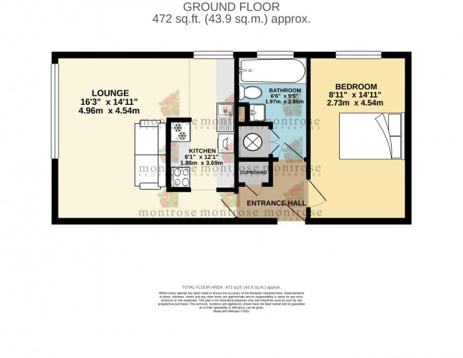 Floorplan for Beech House, The Beeches, m20