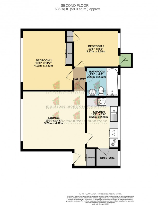 Floorplan for Brankgate Court, West Didsbury