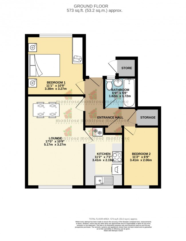 Floorplan for Burton Road, Withington