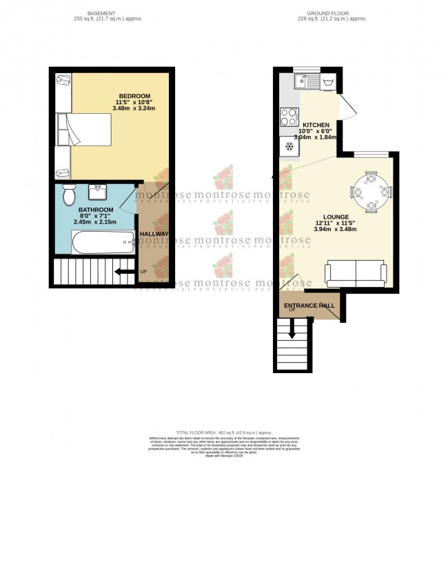 Floorplan for Clyde Road, West Didsbury, m20