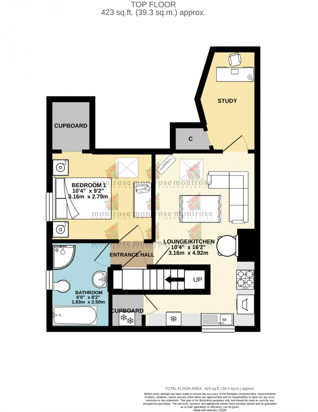 Floorplan for Clyde Road, West Didsbury