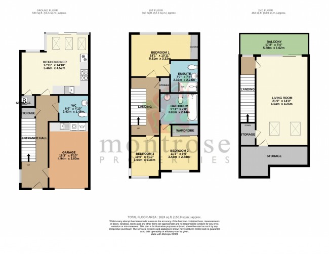 Floorplan for Georgia Avenue, West Didsbury, m20