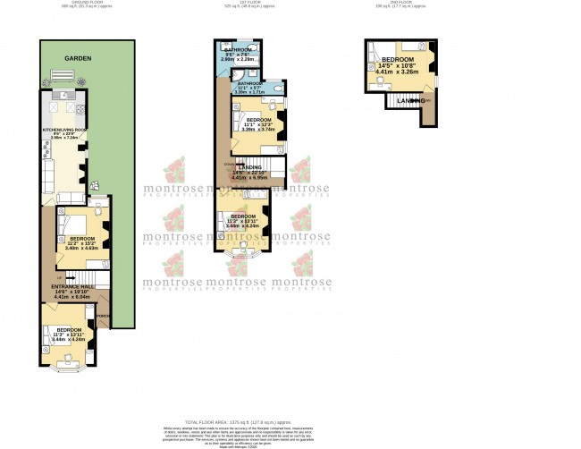 Floorplan for Granville Road, Fallowfield, m14