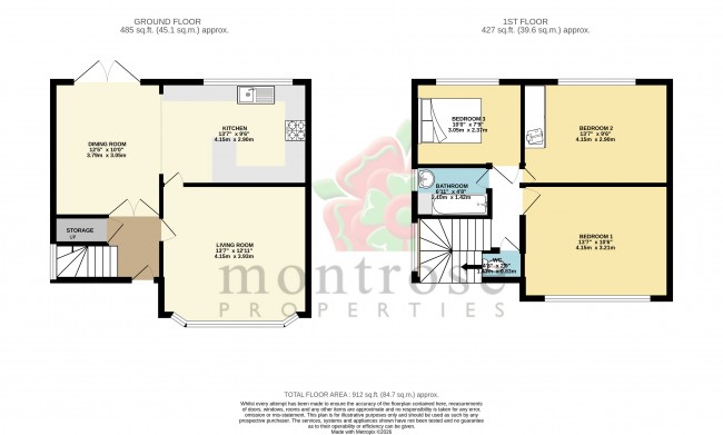 Floorplan for Judson Avenue, Chorlton, m21