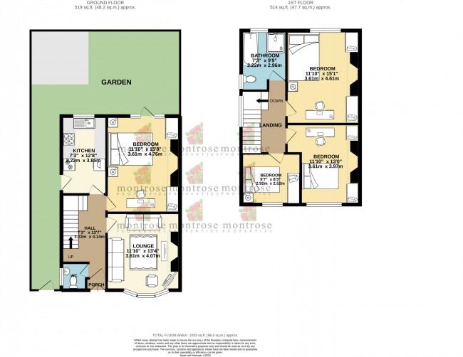 Floorplan for Malton Ave, Chorlton, m21