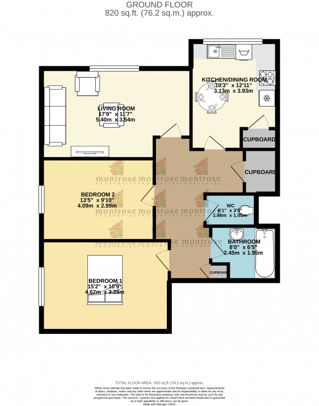 Floorplan for Milton Lodge, Upper Chorlton Road, m16