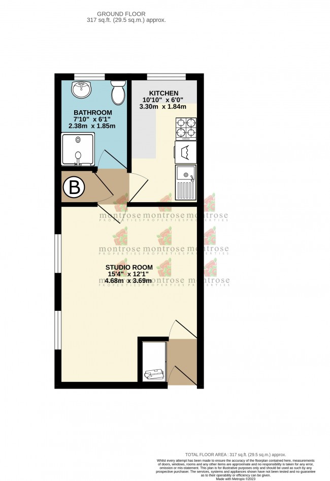 Floorplan for Old Lansdowne Road, West Didsbury, m20