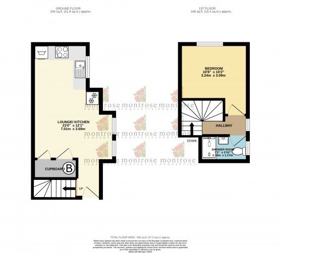 Floorplan for Talbot Road, Stretford, m16