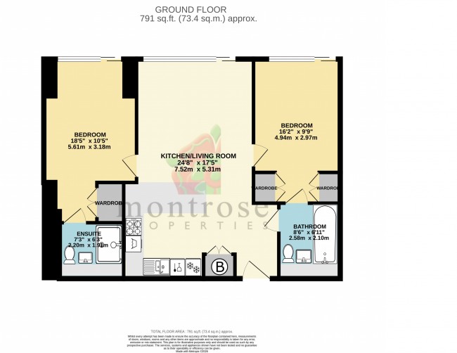 Floorplan for Viadux, Great Bridgewater Street, Deansgate