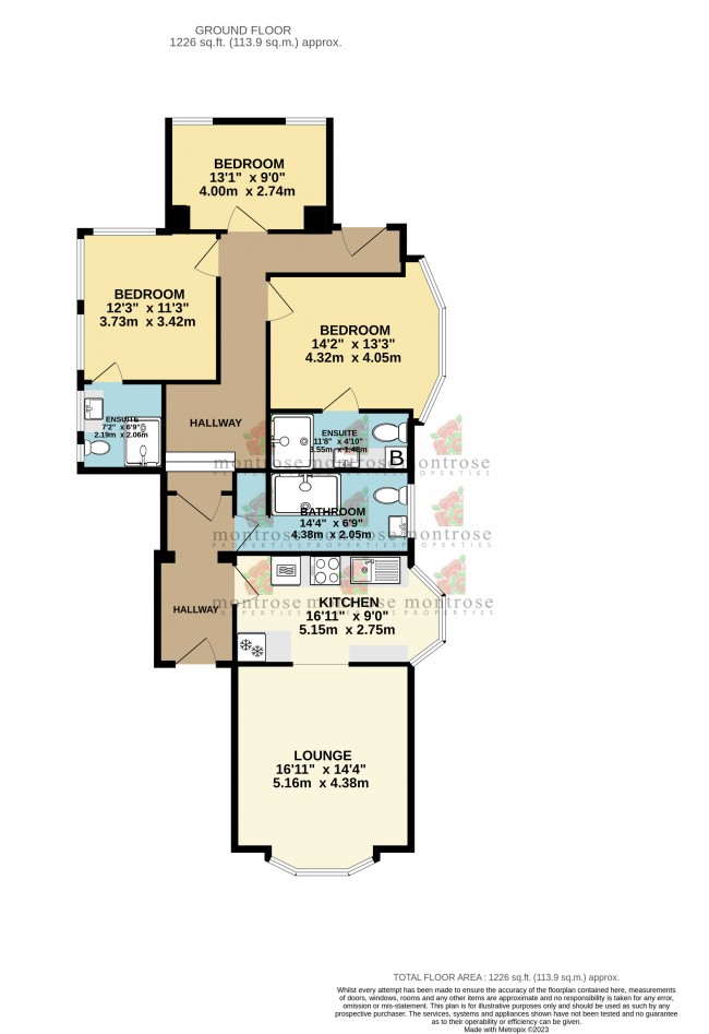 Floorplan for Barlow Moor Road, Didsbury, m20